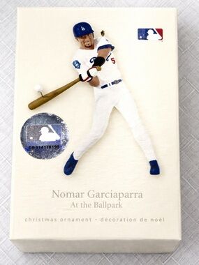 Hallmark Nomar Garciaparra Ornament Christmas MLB Ornament Dated 2008 NWT